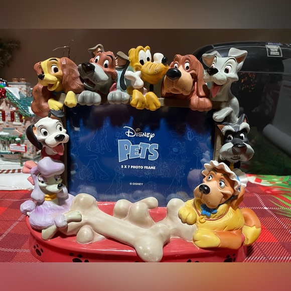 Disney Pets Dogs Photo Picture Frame 5 X 7, Pet Photo Frame - Picture 1 of 7